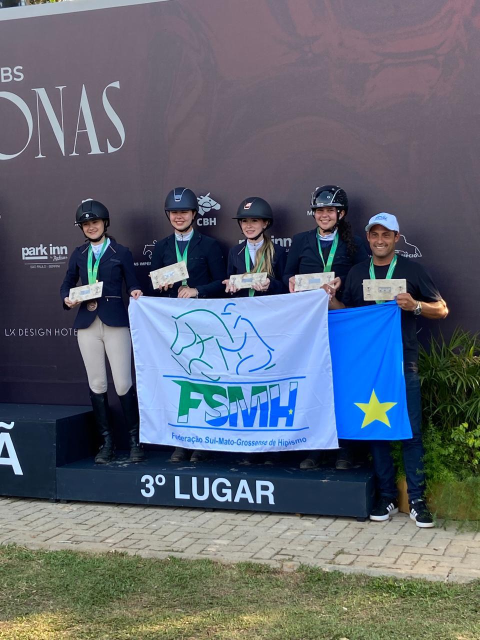 Equipe Amazonas B (1,05m) da FSMH é Bronze no CBS Amazonas 2025